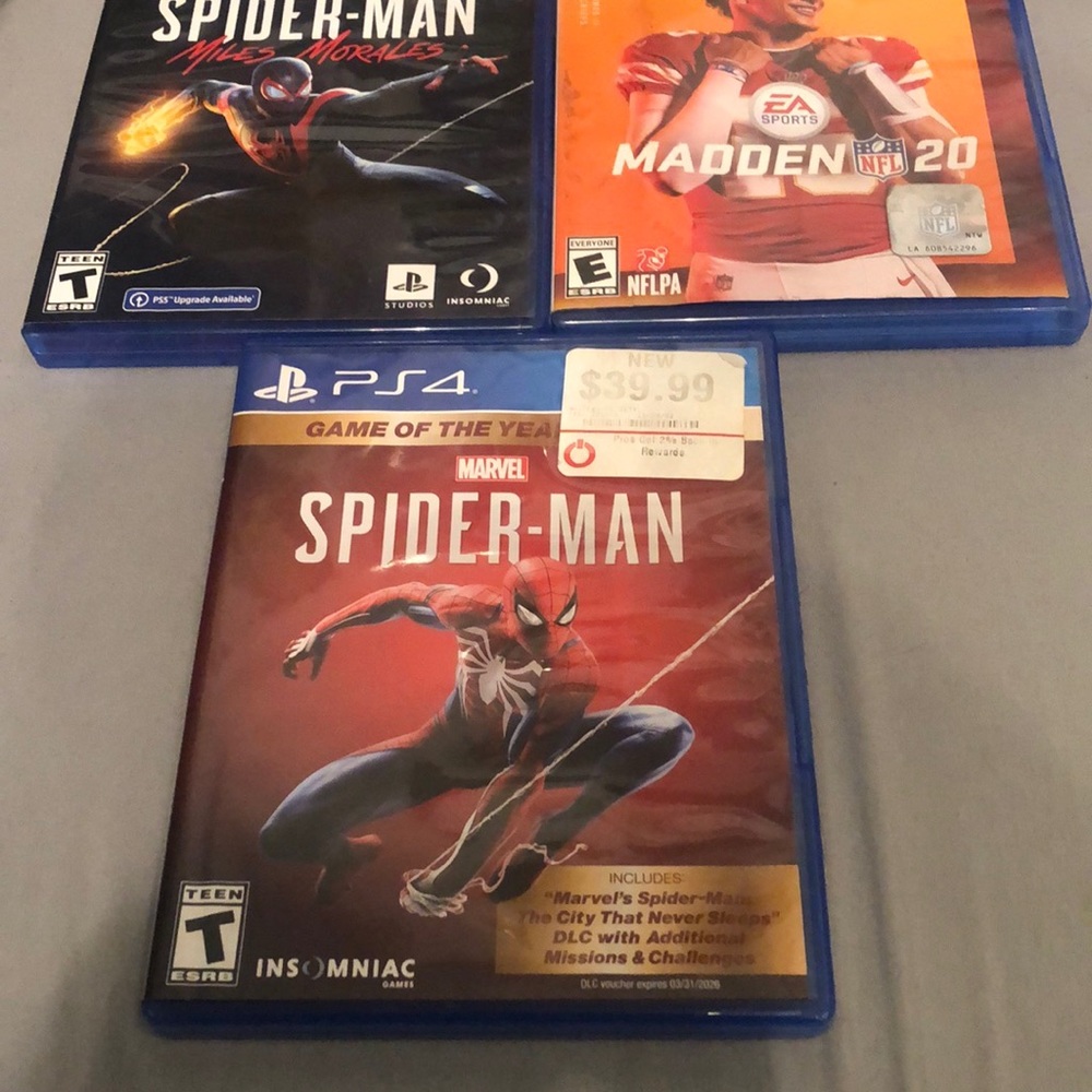 PS 4 games